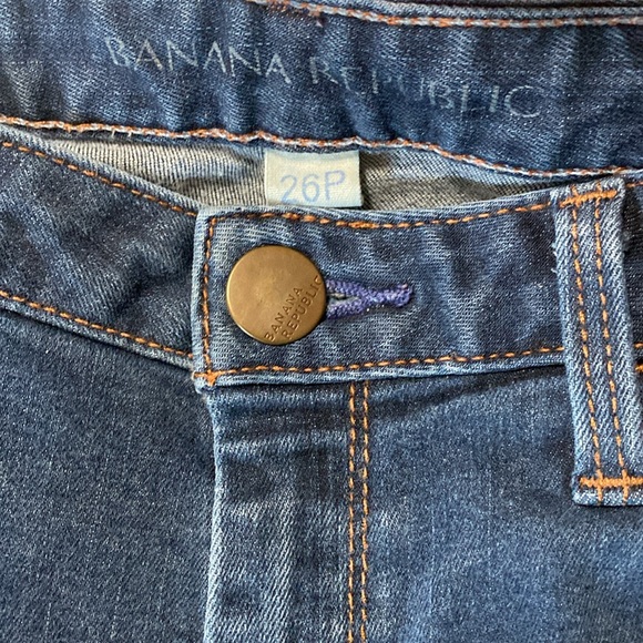 Banana Republic Skinny jeans. Size 26P - Picture 3 of 3